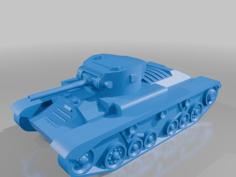 Valentine Infantry Tank 3D Printer Model