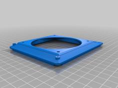 Deck Lid Remix With Fan Screw Holes 3D Printer Model