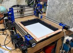 MultiBot Laser Bed 3D Printer Model