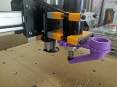 CNC Vacuum Dust Mount 3D Printer Model