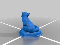 Little Snow Fox 3D Printer Model