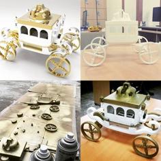 AAbattery_wagon 3D Printer Model