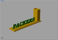 Football Team Desk Set 3D Printer Model