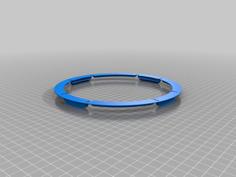 Clasohlson Filament – Bambu Lab X1 AMS Adapter Ring 3D Printer Model