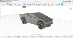 Tesla Cybertruck 3D Printer Model