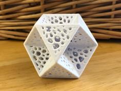 Voronoi Tetrahedron Matrix (Cuboctahedron) 3D Printer Model