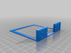 Zombicide Black Plague Rooms / Walls 3D Printer Model