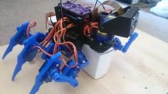 9g Hexapod Pi Zero Camera Updated Version 3D Printer Model