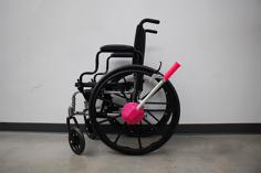 Hand Drive Wheelchair Attachment (non-geared) 3D Printer Model