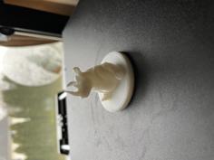 Rhino On A Base 3D Printer Model