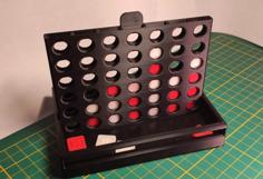 Connect 4 Travel 3D Printer Model