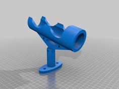 Fishing Pole Holder For Boat 3D Printer Model