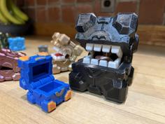 Hinged Companion Cube – Portal’s Companion Cube And The Hinged Calibration Cube Had A Baby! 3D Printer Model