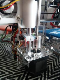 Z Axis Endstop Holder For Mech Endstop V1.2 3D Printer Model