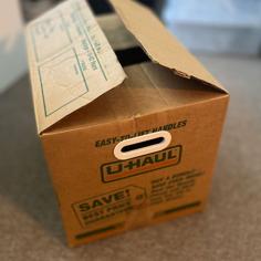 Cardboard Box Handle Reinforcement For U-Haul Boxes 3D Printer Model