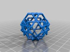 Customizable Cube Truncations 3D Printer Model