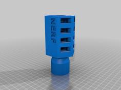 Nerf Muzzle Break 3D Printer Model