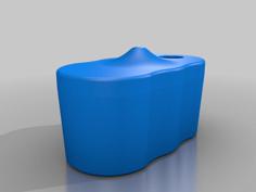 Stone Bench Pot 3D Printer Model