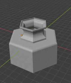 Bottle II 1:3 Model 3D Printer Model