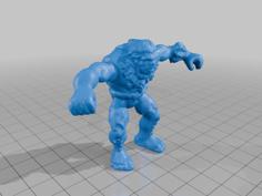 Caveman Imaginext 3D Printer Model