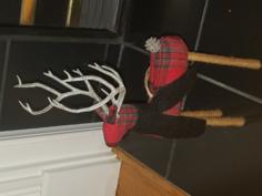 Reindeer Antler Mod For Christmas Decoration 3D Printer Model