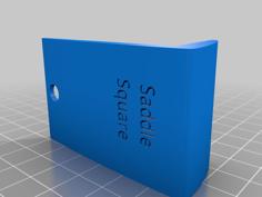 Small Saddle Square 3D Printer Model