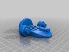 Spaceship For Construction Blocks 3D Printer Model