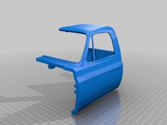 Chevy SCX10 C10 Cab Left Side 3D Printer Model