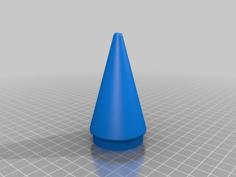 Eli’s Paper Towel Core Rocket V7 3D Printer Model