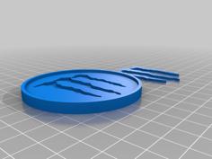 Monster Energy Coaster V2 3D Printer Model