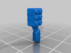 Invisible Hammer Of War Replacement Parts 3D Printer Model