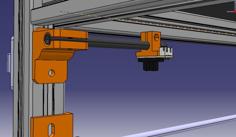 Optical Sensor Mount (Hypercube Evolution) 3030 3D Printer Model