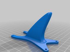 Owlrc Dragon DSX-5 Shark Fin 3D Printer Model