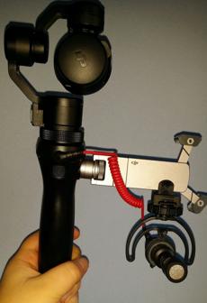 DJI Osmo Microphone Holder 3D Printer Model