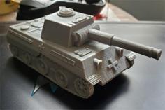 World War 2 German Tank Toy 3D Printer Model