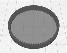 GT2 Timing Belt For EQ3-2 3D Printer Model