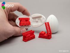 Surprise Egg #5 – Tiny Fire Truck 3D Printer Model