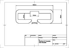 SkyZone V2 Goggles Faceplate With Fan 3D Printer Model