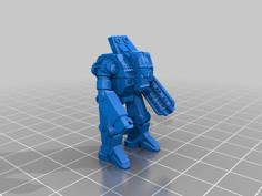 Pirate Mecha 3D Printer Model