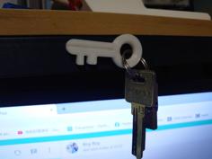 Key Magnetic Keychain 3D Printer Model