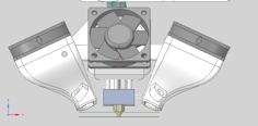 Ender 3 Or Ender 3 Pro Cooling System 3D Printer Model