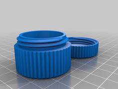 Screw Top Jar 3D Printer Model