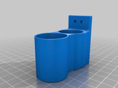 Flashlight Holder 3D Printer Model