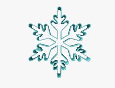 Cookie Cutter – Christmas Snowflake 3D Printer Model