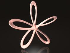 Double Flower 3D Printer Model