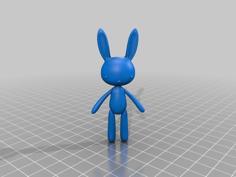 Rabbit Doll 3D Printer Model