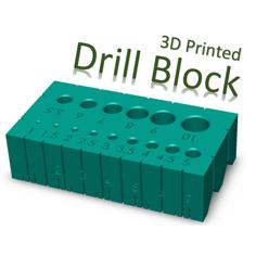 Cheap And Simple Drilling Guide: Drill Block 3D Printer Model