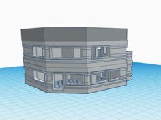 15mm Sci-fi Shop 3D Printer Model