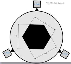 Delta Dimensional Calibration Tool 3D Printer Model