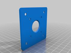 Nema 17 Mounting Plate 3D Printer Model